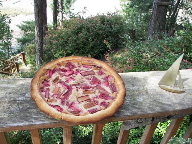 Rhubarb Strawberry Pie