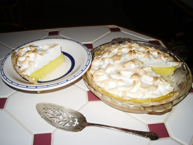 Lemon Meringue Pie Baked by Sue Pottorff