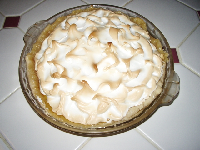 Lemon Meringue Pie Baked by Sue Pottorff