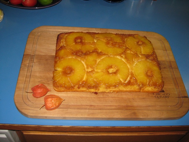 Denny Duback's Pineapple Upside Down Cake